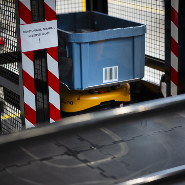 AirRob v&nbsp;ostravskom sklade Geis 